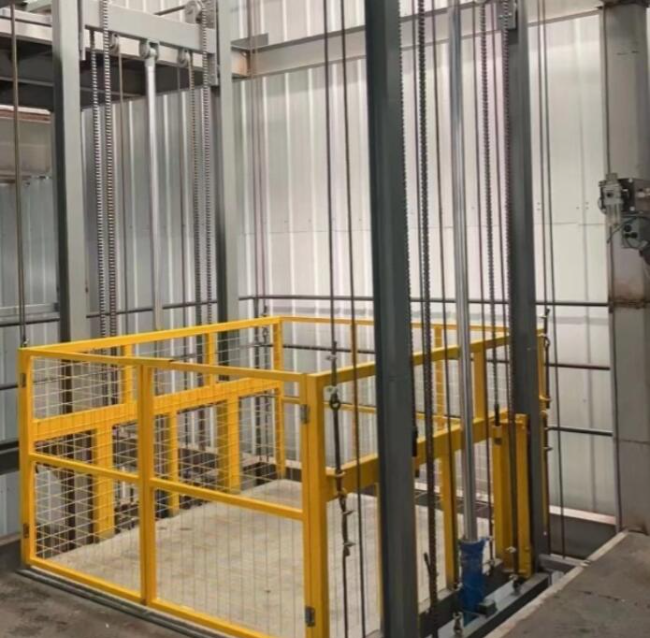 蚌埠导轨式升降机一般加工周期